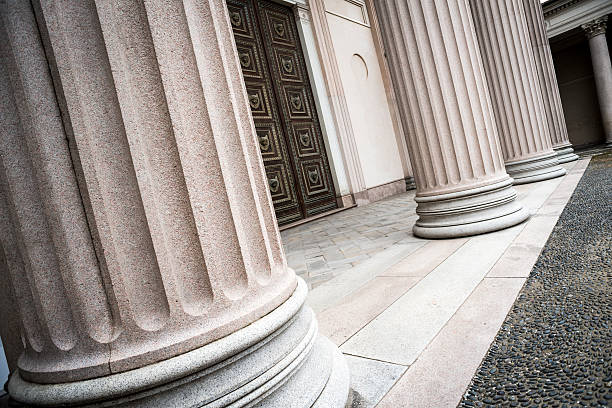 istock Colonnade in Novara, Italy 180761985