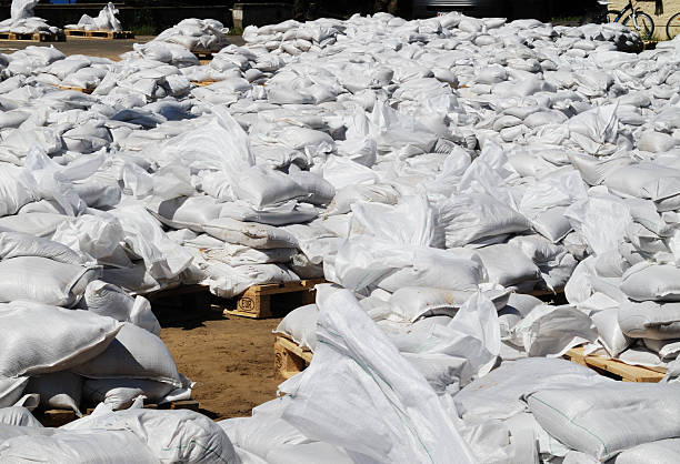 istock hundrets of sandbags 180762011