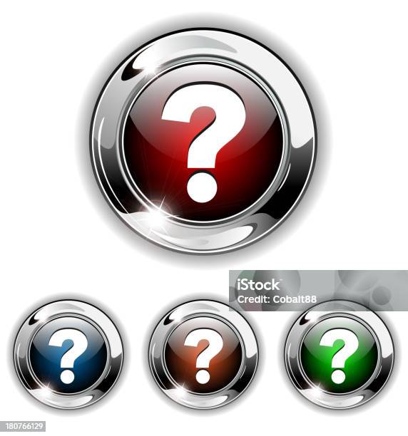Question Control Button Vector Button With Question Mark Stock Illustration - Download Image ...