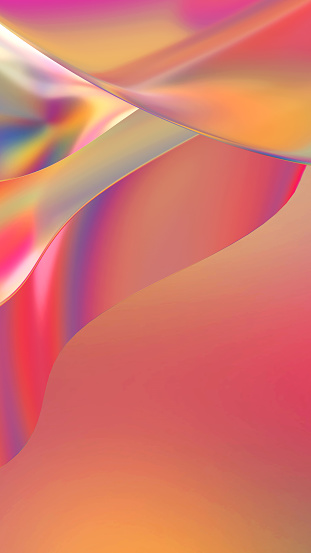 Glass fluid gradient background