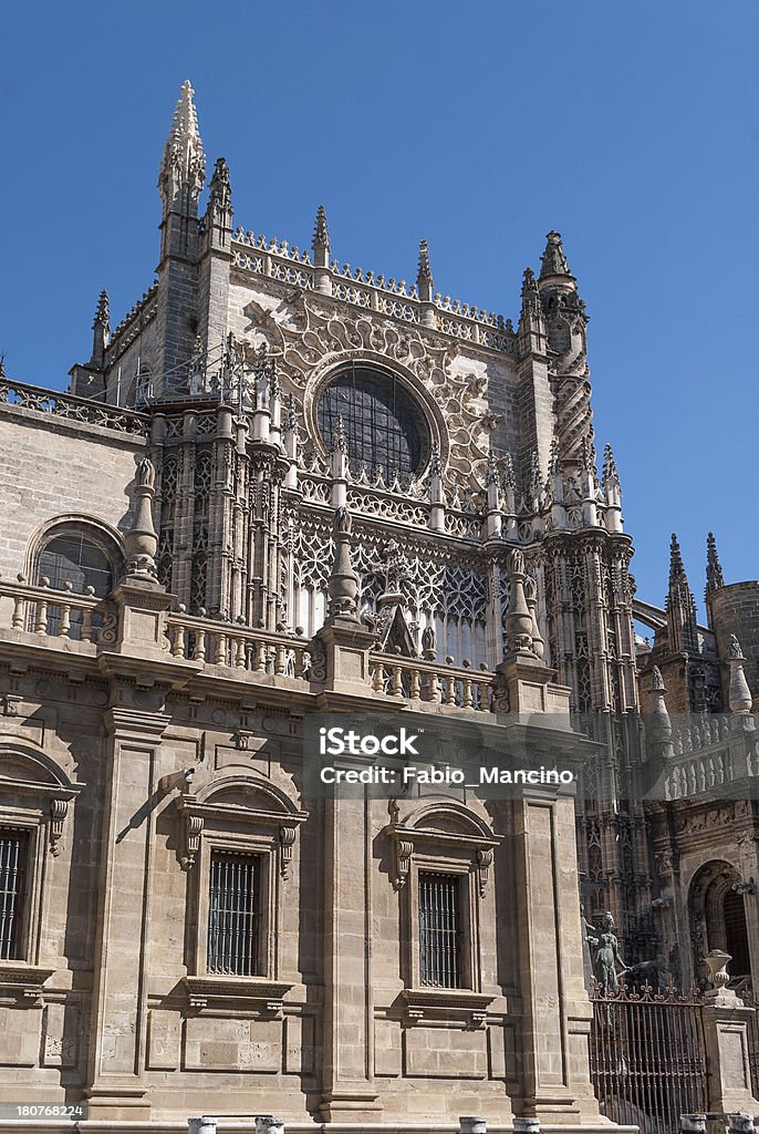 Cattedrale di Siviglia - Foto stock royalty-free di Andalusia