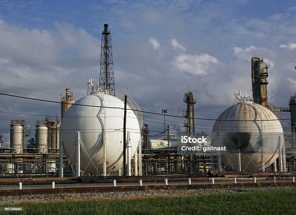 Industrie chimique fond - Photo de Acier libre de droits