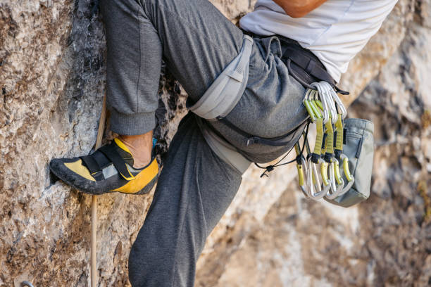 istock Mature Man Climbing The Mountain 1807715326
