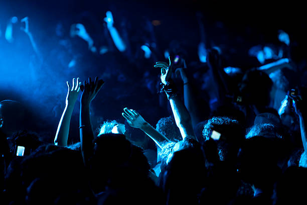 istock Waving during the concert 180771775