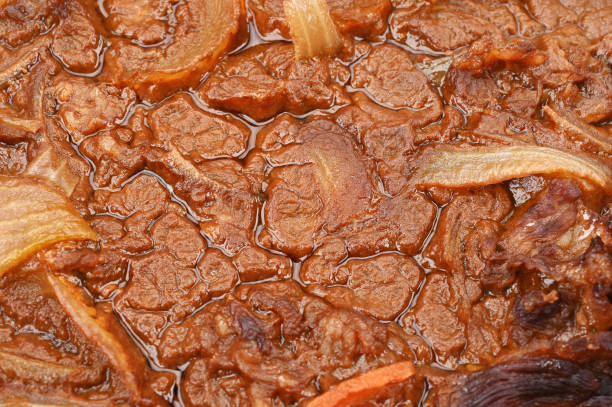 istock Stewed demi-glace hash rice roux 1807728669