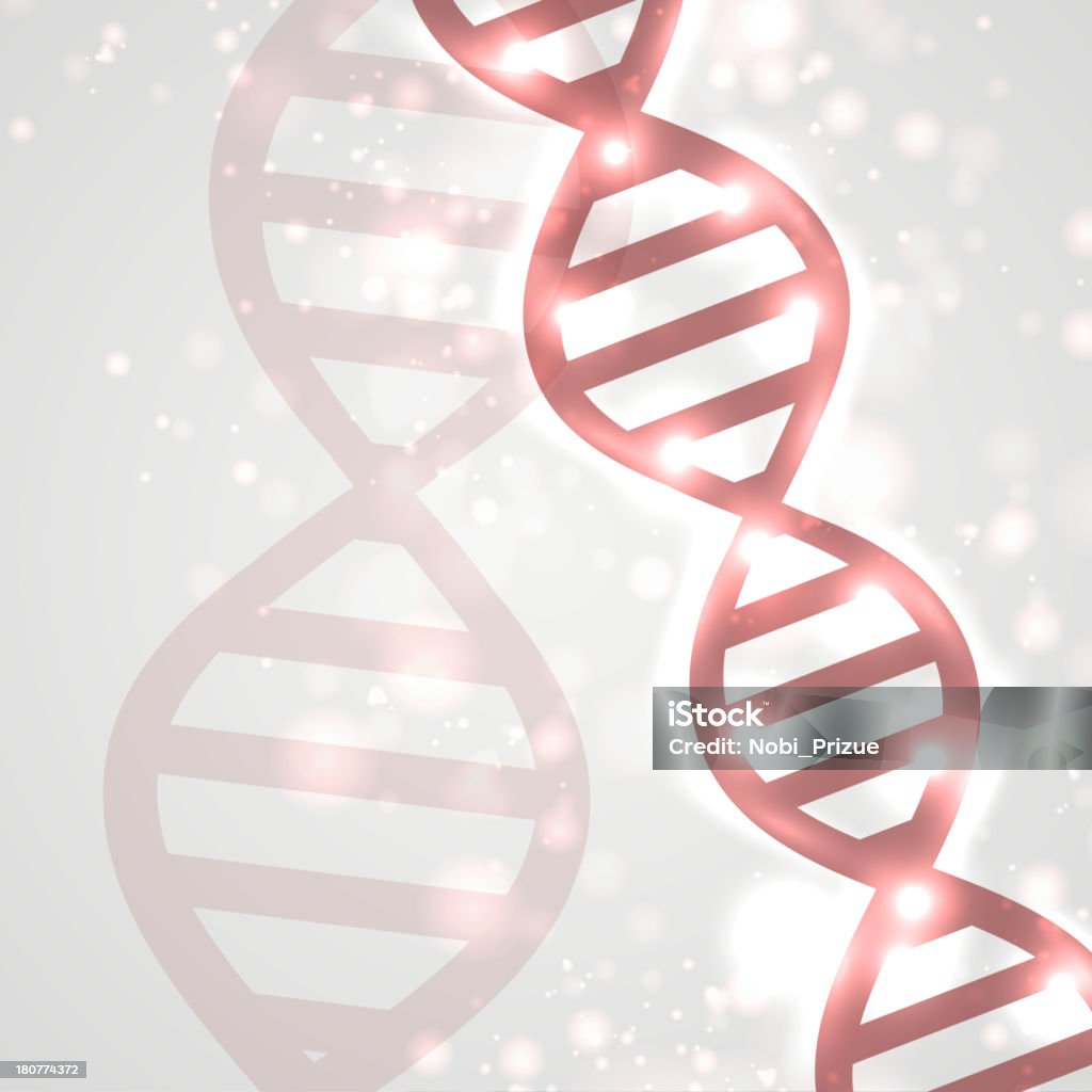 추상적임 DNA - 로열티 프리 0명 벡터 아트