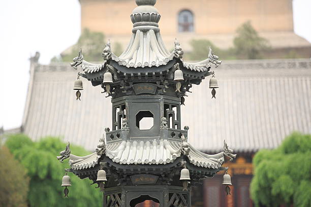dayan pagoda in da ci'en temple,xian,china