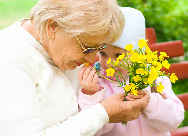 istock Grandmother with granddaughter 180775693