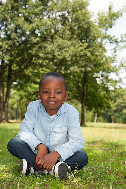 istock African boy in the nature 180779470