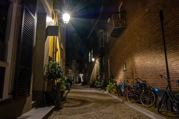 istock City scenic in Deventer the Netherlands by night 1807808203