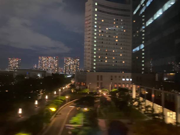 istock Japan- Tokyo- Odaiba district - view from the underground 1807821114