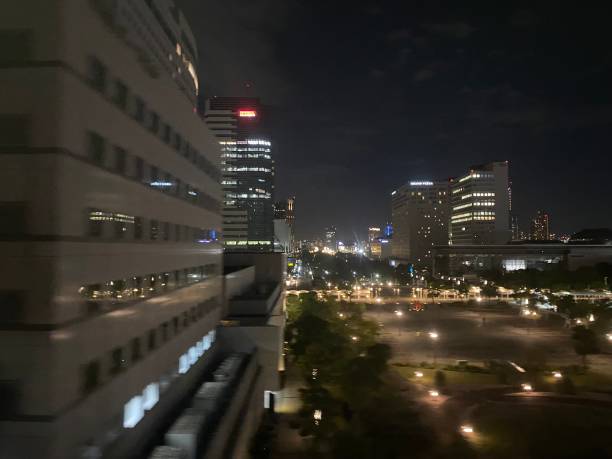 istock Japan- Tokyo- Odaiba district - view from the underground 1807821686
