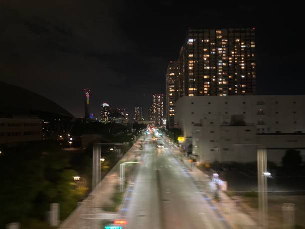 istock Japan- Tokyo- Odaiba district - view from the underground 1807822249