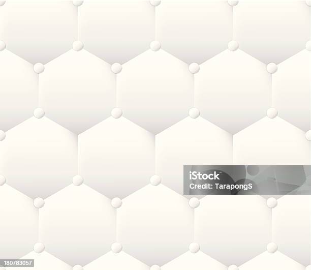 White Leather Estofos Padrão - Arte vetorial de stock e mais imagens de Aconchegante - Aconchegante, Arame, Artigo de Decoração