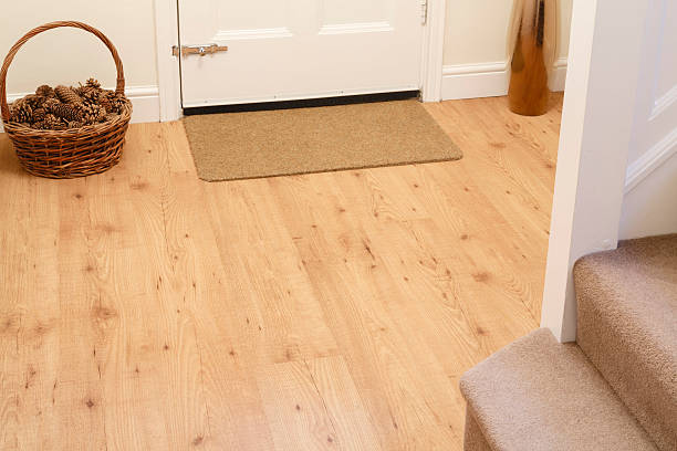 istock Wooden floor in entrance hall 180783165