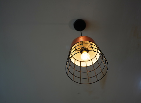 Retro pendant lights with light bulbs Vintage lamp