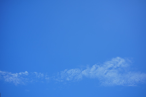 Sky blue Beautiful sky with cloud background