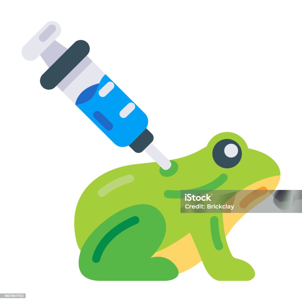 Frog Experiments Datatable Frog Testing Stock Illustration - Download Image Now - Frog, Healthcare ...