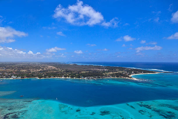 istock Aerial view of Mauritius 180784568