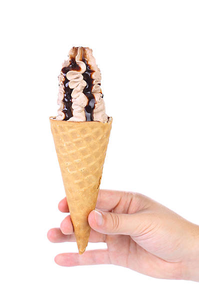 istock Tasty ice cream with chocolate 180785021