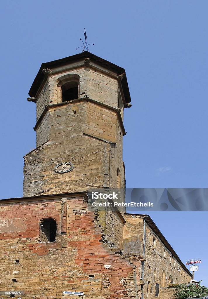 로마네스크 성당도 Belves, 프랑스 - 로열티 프리 0명 스톡 사진