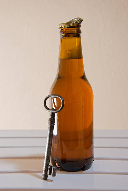 beer opener stock photo