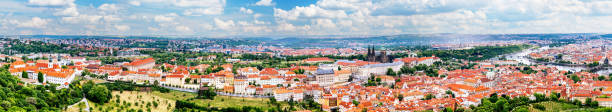 istock Panoramic View of Prague from Petrin Hill in a Sunny Day. 1807896582