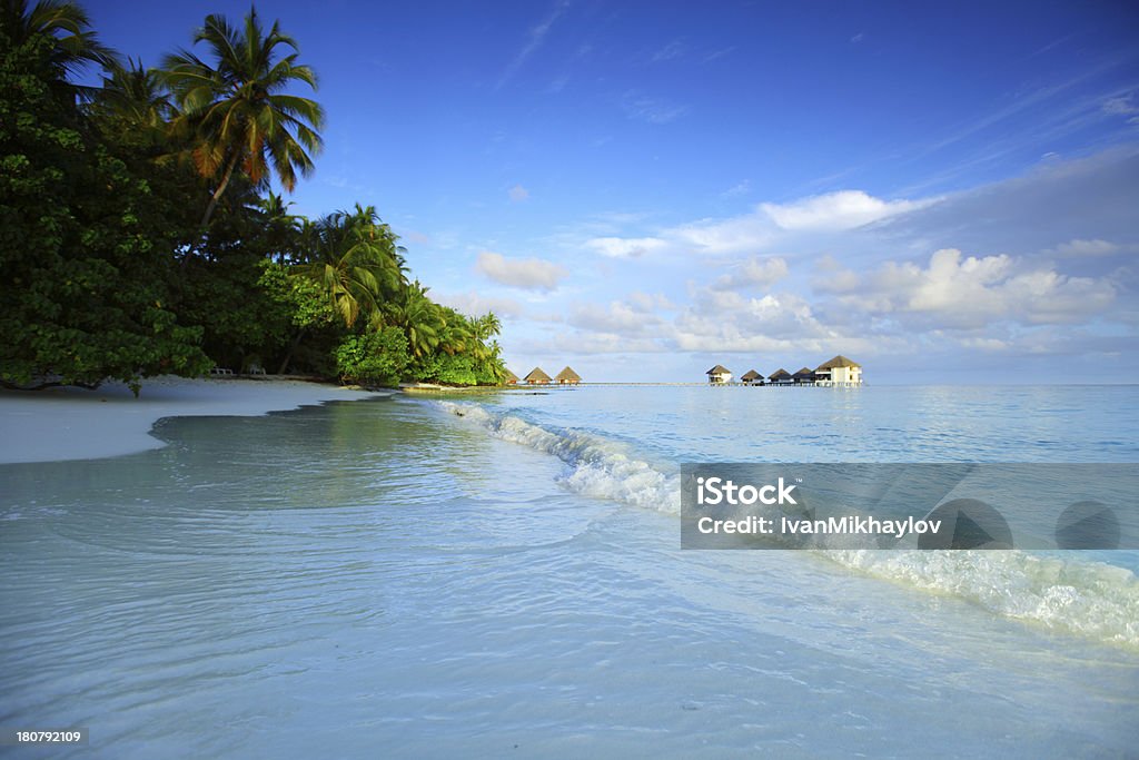 Paesaggio delle Maldive - Foto stock royalty-free di Acqua