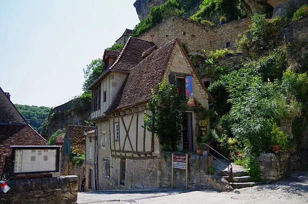Rocamadour traditional village in France