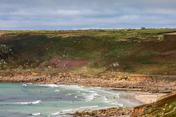 istock The beach at Sennen on the Cornish coast, on a sunny summer's day 1807972599