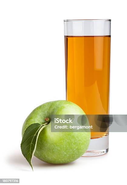 Apple Juice Stockfoto und mehr Bilder von Alkoholfreies Getränk - Alkoholfreies Getränk, Blatt - Pflanzenbestandteile, Erfrischung