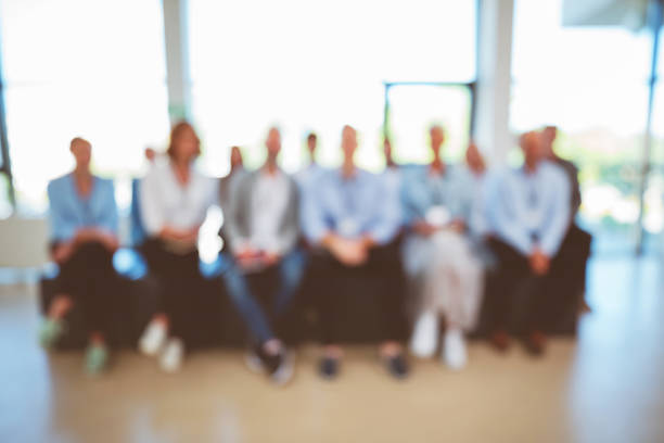 istock Defocused business people during seminar 1807976453