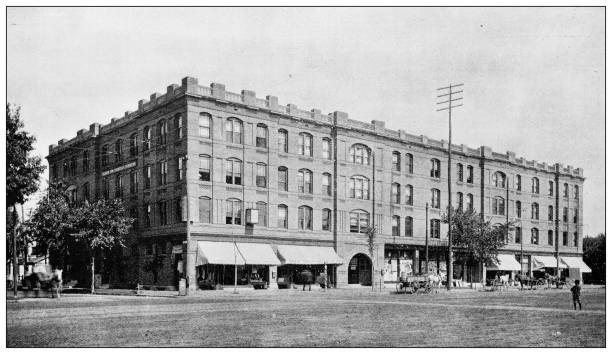 istock Antique image of Hampden County, Massachusetts: School for Christian Workers 1807976737