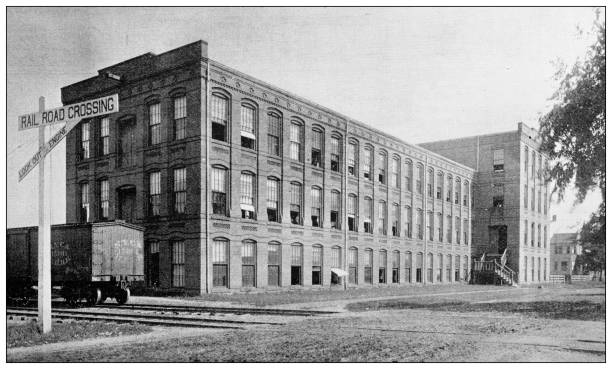 istock Antique image of Hampden County, Massachusetts: Christian Industrial and Technical School, Springfield 1807977341