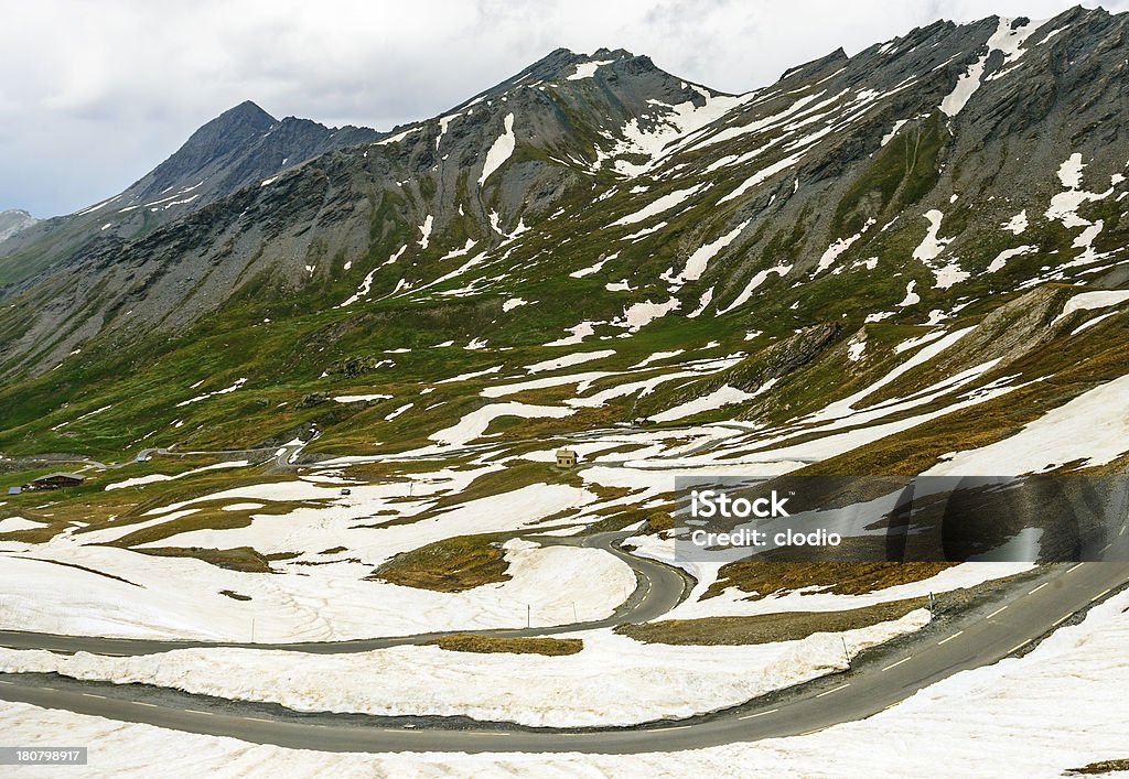 Colle dell''Agnello, Alpi francesi - Foto stock royalty-free di Alpi