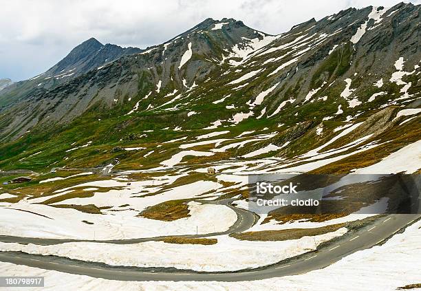 Colle Dellagnello Alpi Francesi - Fotografie stock e altre immagini di Alpi - Alpi, Alpi francesi, Ambientazione esterna
