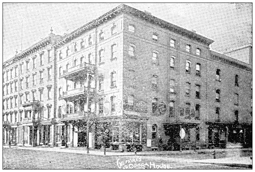 Antique image of Hampden County, Massachusetts: Gilmore's Opera House, Springfield