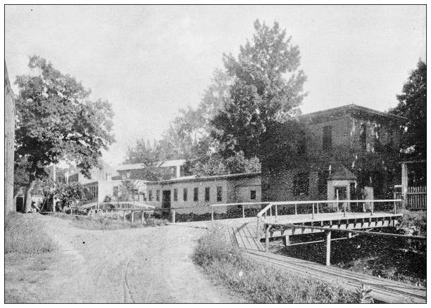 istock Antique image of Hampden County, Massachusetts: Lamb Knitting Machine Company, Chicopee Falls 1808015338