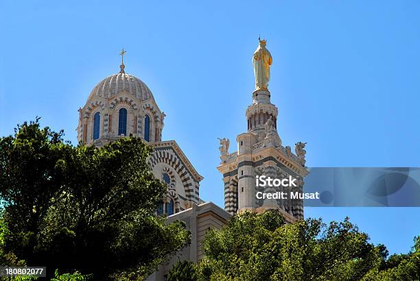 Notredamedelagarde In Marseille Stockfoto und mehr Bilder von Alpen - Alpen, Architektur, Basilika