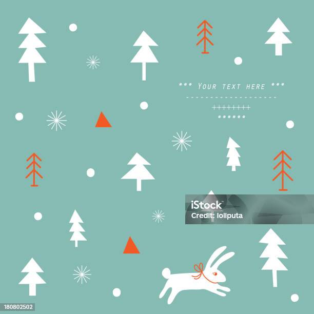 Winter Weihnachten Hintergrund Stock Vektor Art und mehr Bilder von Baum - Baum, Bildhintergrund, Blau