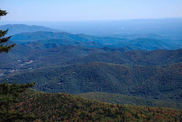 Catena montuosa del Blue Ridge - foto stock