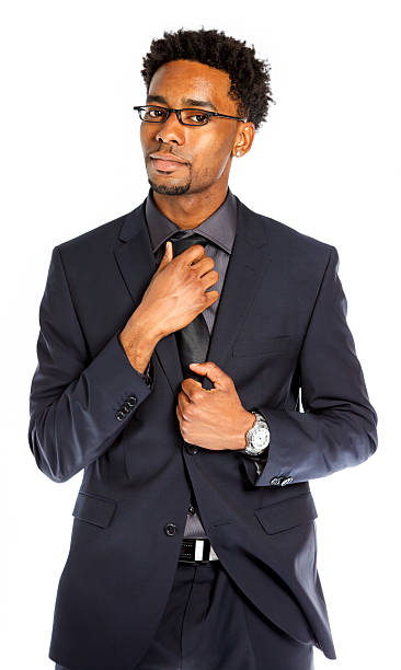 istock Afro-American businessman shot in studio 180805237