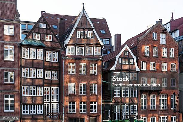 Patrizischen Häuser In Hamburg Stockfoto und mehr Bilder von Gebäudefront - Gebäudefront, Hamburg, Wohnhaus