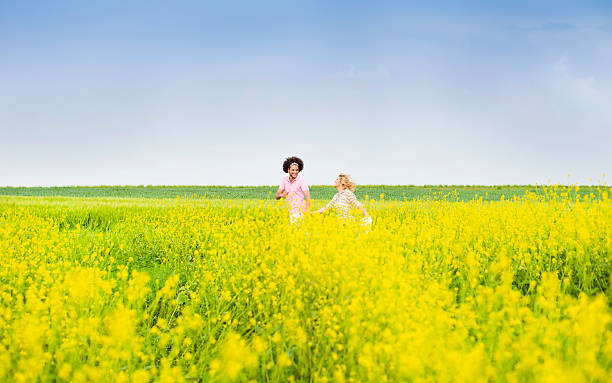istock Cheerful couple in meadow 180805599