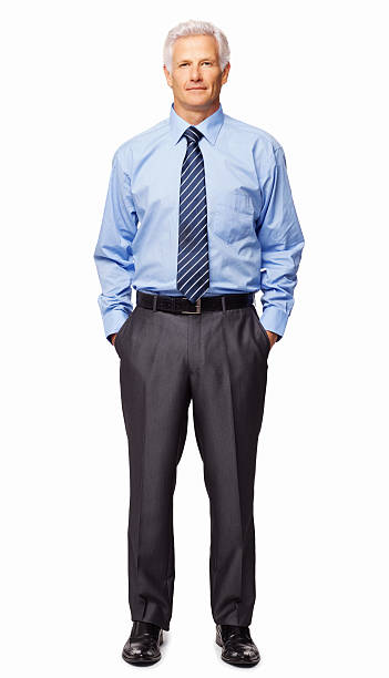 istock Confident Senior Male Professional - Isolated 180806629