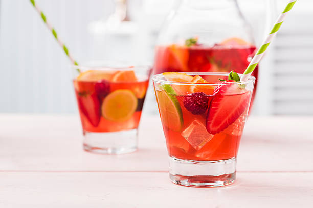 istock Fruit Punch, Orange Juice and Lemonade 180806852