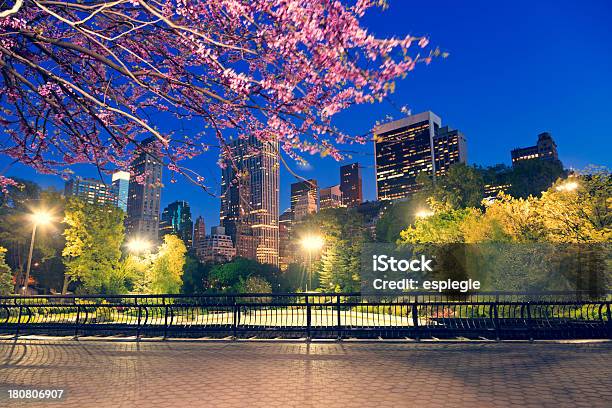 Midtown Manhattan E Central Park Di Primavera - Fotografie stock e altre immagini di New York - Città - New York - Città, Primavera, Orizzonte urbano