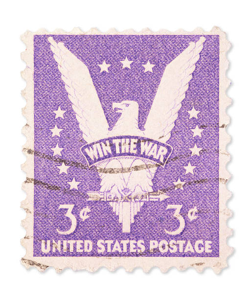 istock Vintage US Stamp - Win the War 180807132