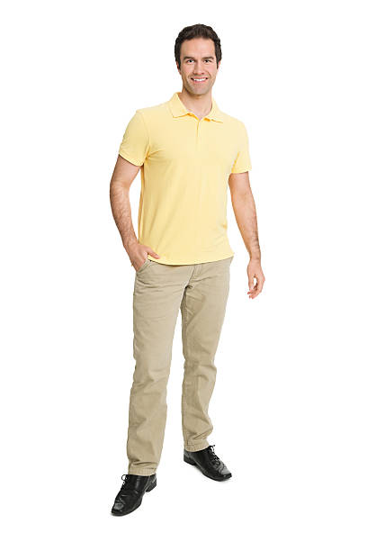istock Young Man Standing With Hand In Pocket 180807582