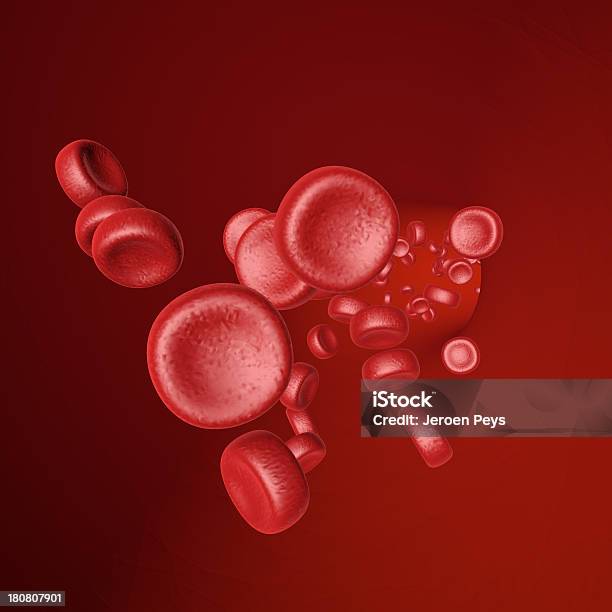 3 D Roten Blutkörperchen Fließen In Eine Vene Stockfoto und mehr Bilder von Anatomie - Anatomie, Biologie, Biomedizinische Illustration